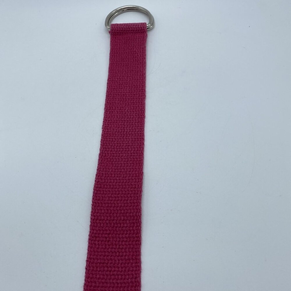 Pink D-Ring Belt Women's Size S End to End 30" - Picture 5 of 11